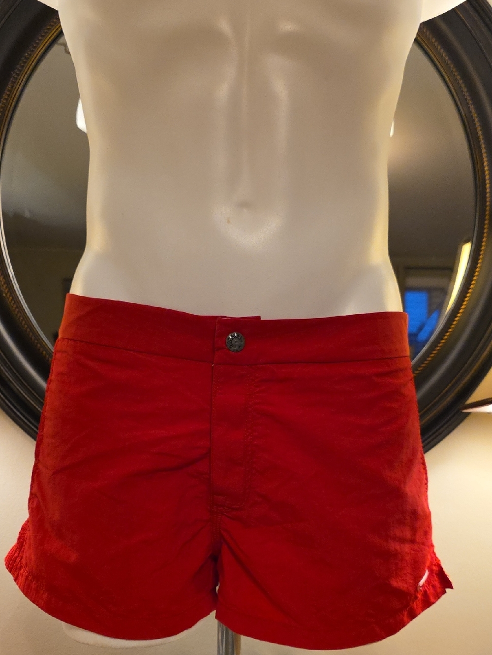 Diesel Red Men's Swim Trunks
